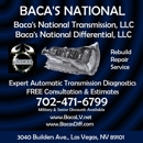 Bacas National Transmission & Differential LLC