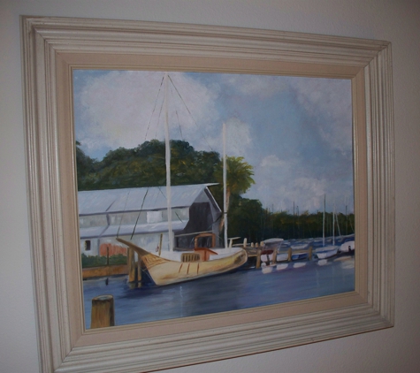 League Of NH Craftsmen Nashua Fine Craft Gallery - Nashua, NH. "Dockside" (original)