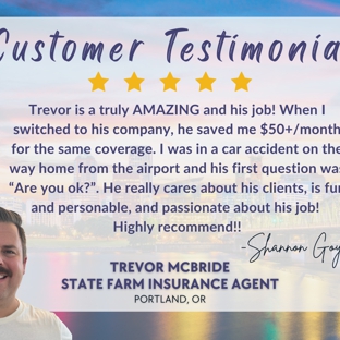 Trevor McBride - State Farm Insurance Agent - Tigard, OR