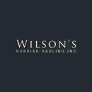 Wilson's Rubbish Hauling Inc - Recycling Centers