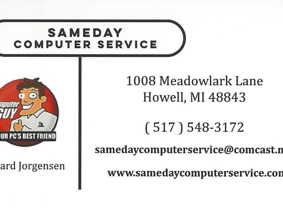 SameDay Computer Service - Howell, MI