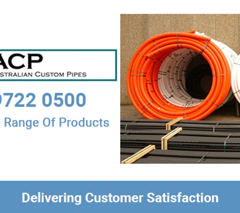 ACP Australian Custom Pipes Pty Ltd - Chipping Norton, NSW. Delivering Customer Satisfaction