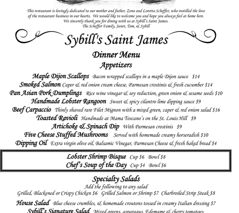 Sybill's - Saint James, MO