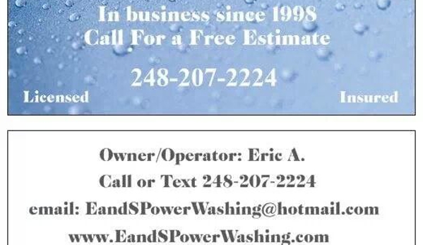 E & S Power Washing - Livonia, MI