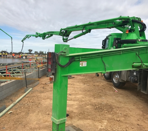George's Concrete Pumping Services Pty Ltd. Using our green machine, we’ll get concrete pumping in no time