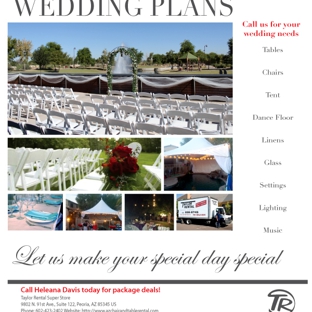 Taylor Equipment and Event Rental - Peoria, AZ