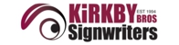 Kirkby Bros Signwriters Logo