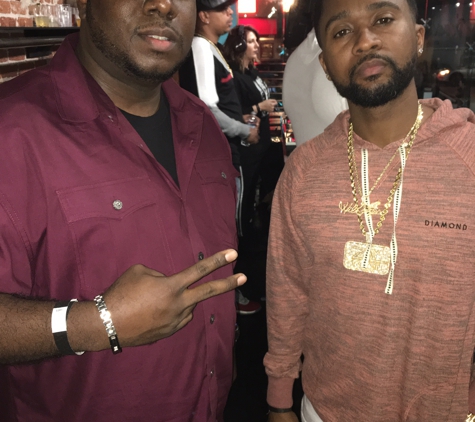 Razor Sharp Records South - Atlanta, GA. CEO Herbert Goodwin Jr with Music Producer Zaytoven