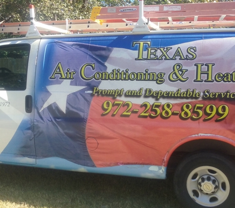 Texas Air Conditioning & Heating - Irving, TX. This is one of our beautiful service trucks
