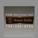PICK SERVICES LLC - Seals-Notary & Corporation