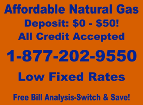 Affordable Natural Gas $85 DEPOSIT ALL CREDIT ACCEPTED - Brookhaven, GA