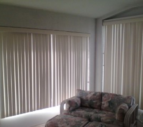 Discount Custom Blind and Repair Company - Clearwater, FL. VERTICAL BLINDS