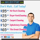 Air Ducts Cleaner Houston