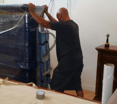 Fuertes Moving Company - Scottsdale, AZ. Furniture Wrapped Professionally for Added Protection