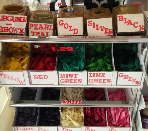 Party Store and More - Freedom, CA. Plain Latex 
$1.29 w/helium