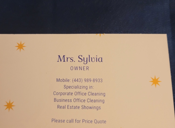 Sylvia Janitorial Cleaning Services - Rosedale, MD