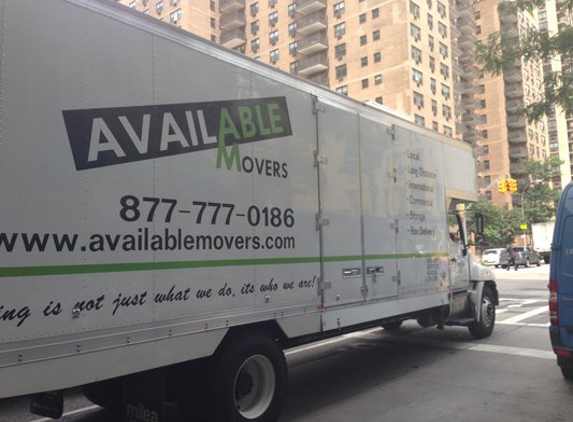 Available Movers & Storage Inc - Bronx, NY