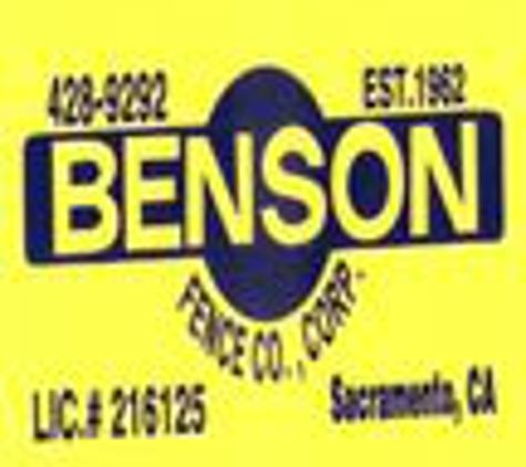 Benson Fence Co - Sacramento, CA