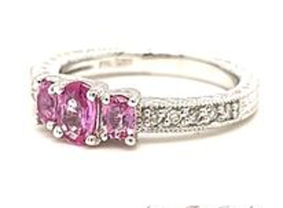 Amore Fine Jewelry - Wading River, NY. Pretty Pink SapphireRing!