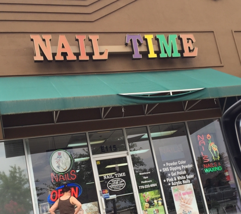 Time Nail - Hiram, GA. Entrance