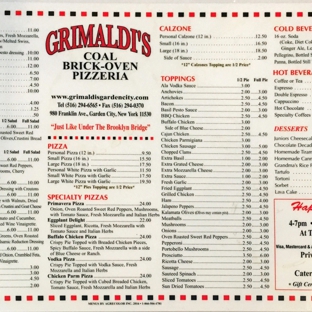 Grimaldi's Pizza - Garden City, NY