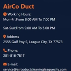 AirCo Duct Cleaning League City