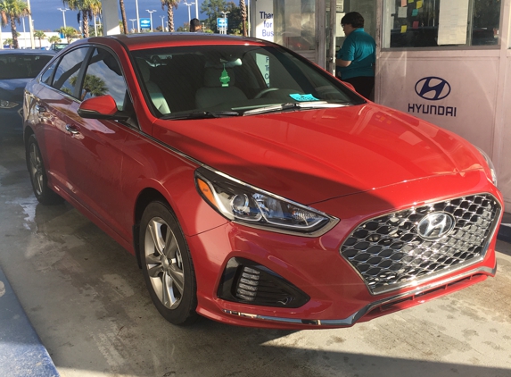 Westside Hyundai - Jacksonville, FL. 2019 Sonata getting detailed