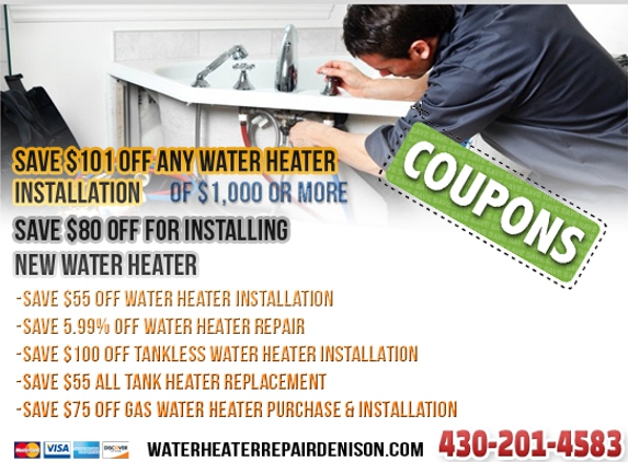 Water Heater Repair Denison TX - Denison, TX