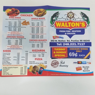 Waltons fresh fish - Pontiac, MI