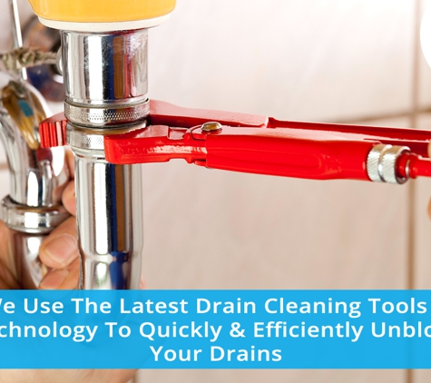 Seniors Plumbing Services. We Use The Latest Drain Cleaning Tools & Technology To Quickly & Efficiently Unblock Your Drains