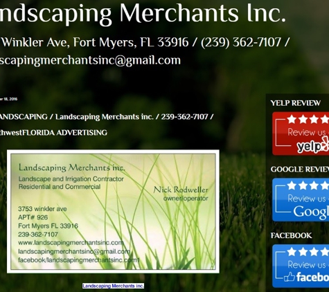 Landscaping Merchants inc. - fort myers, FL