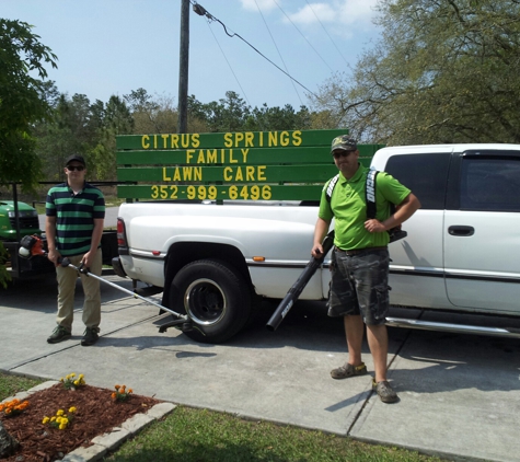 Citrus Springs Family Lawn Care - Citrus Springs, FL. 352-999-6496