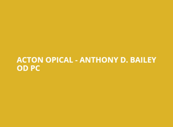 Dr. Anthony D. Bailey - OD PC - Cedar Falls, IA