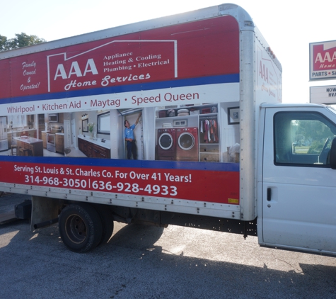 AAA Home Services - O Fallon, MO. Appliance delivery truck