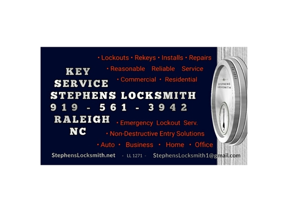 Stephens Locksmith - Raleigh, NC