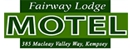 Fairway Lodge Motel - Motels