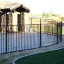 Olson Pool Fence - Iron Work
