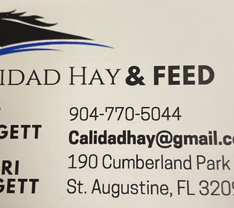 Calidad Hay & Feed - Saint Augustine, FL