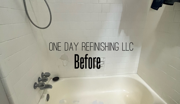 One Day Refinishing - Houston, TX. Tub and tile refinishing service by One Day Refinishing LLC---BEFORE