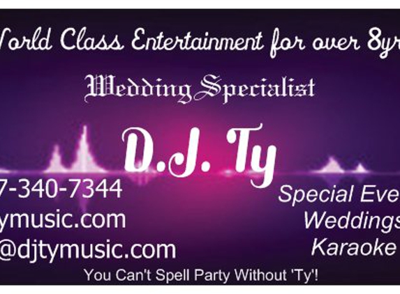 DJ Ty Music - Westfield, IN