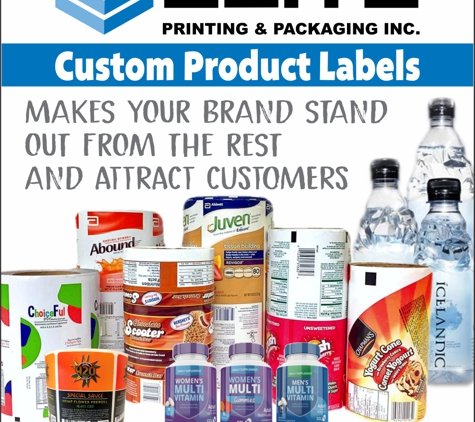 Elite Printing & Packaging Inc - Wentzville, MO. Custom Labels