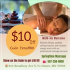 Springtime Massage