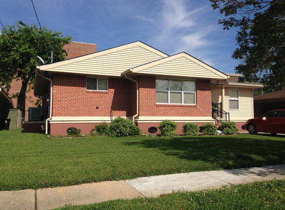 Patterson Structural Moving & Shoring - New Orleans, LA. Corrected foundation of brick home in Louisiana