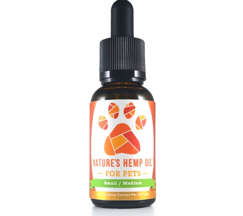 Nature's Hemp Oil LLC - Lexington, KY. Nature's Hemp Oil For Pets - 250mg  Tincture