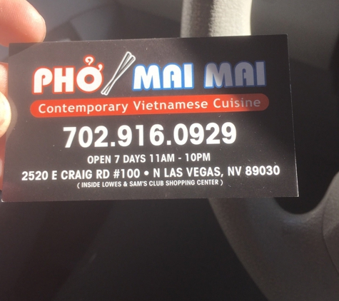 Pho Mai Mai Restaurant - North Las Vegas, NV