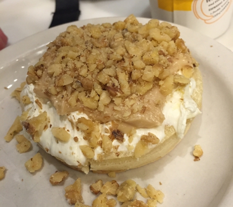 Crumpet Shop - Seattle, WA. The Vermont crumpet