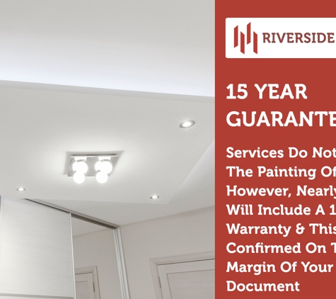 Riverside Ceilings - Bayswater, WA. 15 Year Guarantee
