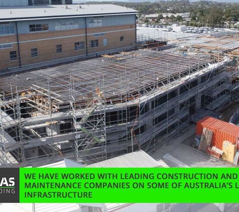 Thomas Scaffolding. We Have Worked With Leading Construction And Maintenance Companies On Some Of Australia’s Largest Infrastructure
