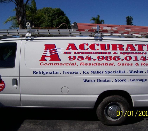 A Accurate Air Conditioning and Appliance Inc. - Hollywood, FL