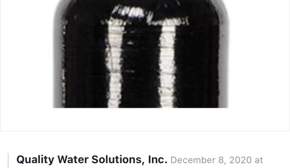 Quality Water Solutions - Clifton Park, NY